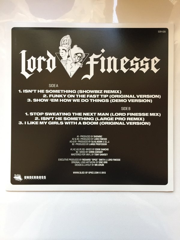 Lord Finesse ‎– Funky Man: The Prequel (Instrumentals)