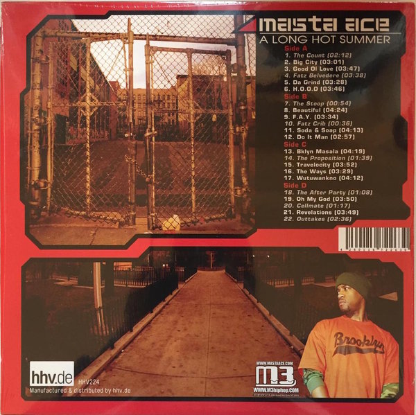 Masta Ace ‎– A Long Hot Summer (LP Album)