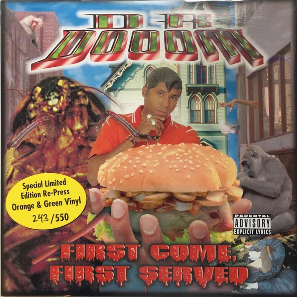 Dr. Dooom ‎– First Come, First Served  (LP Album)