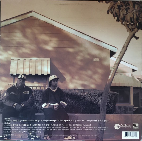 B.G. Knocc Out & Dresta - Real Brothas (LP Album)