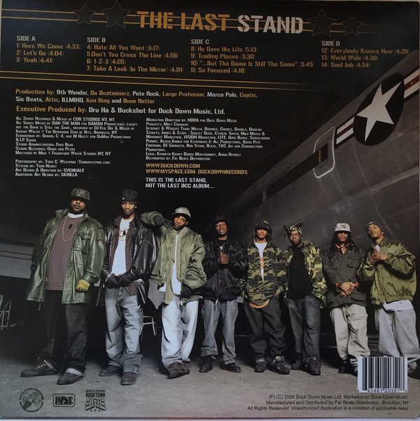Boot Camp Clik - The Last Stand (LP Album)