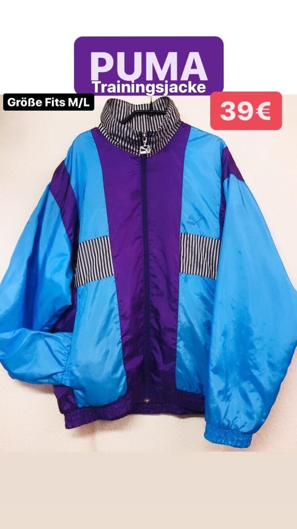 PUMA College Jacke - Größe  (fits M/L)
