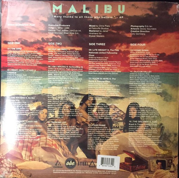 Anderson Paak - Malibu LP